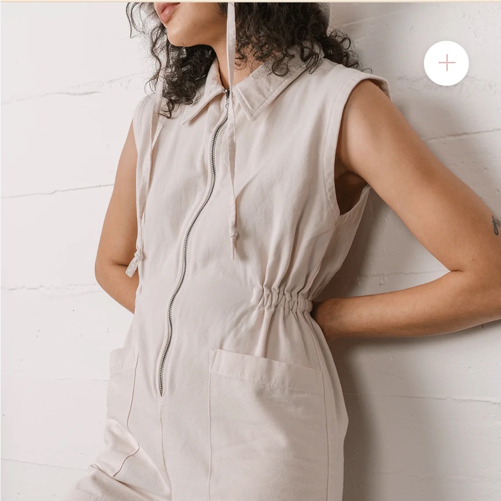 Noble Utility Tank Suit Oat Milk